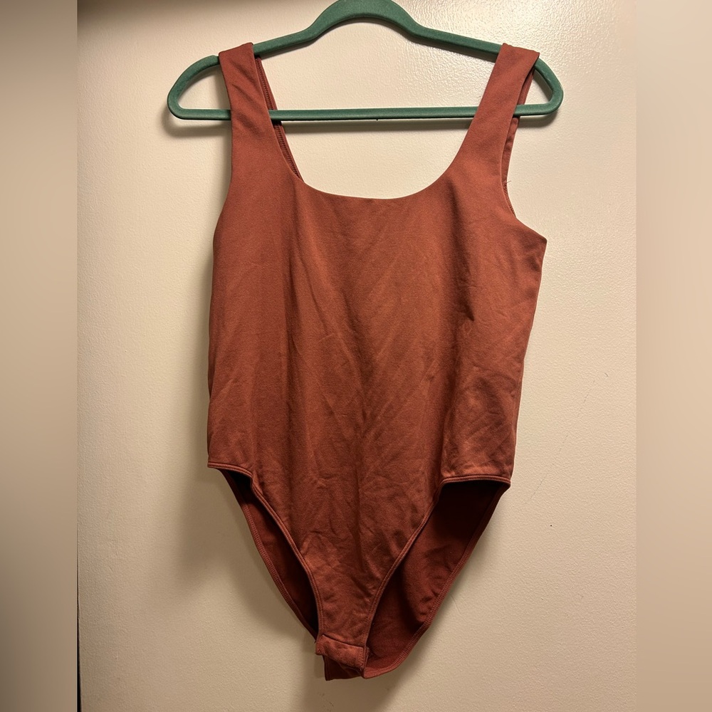 a new day Terracotta Bodysuit